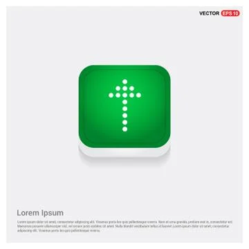 Upper Arrow Icon 스톡 일러스트