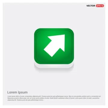 Upper Arrow Icon 스톡 일러스트
