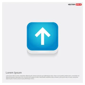 Upper Arrow Icon 스톡 일러스트