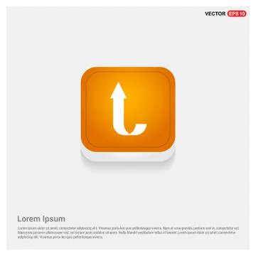 Upper Arrow Icon 스톡 일러스트
