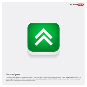 Upper Arrow Icon 스톡 일러스트