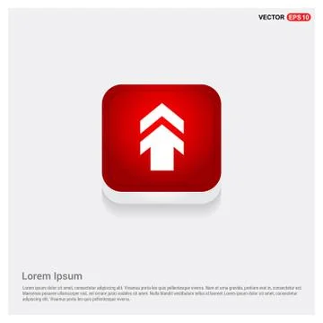 Upper Arrow Icon 스톡 일러스트