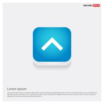 Upper Arrow Icon 스톡 일러스트