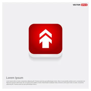 Upper Arrow Icon 스톡 일러스트