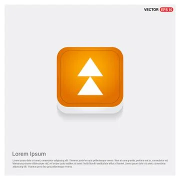 Upper Arrow Icon 스톡 일러스트