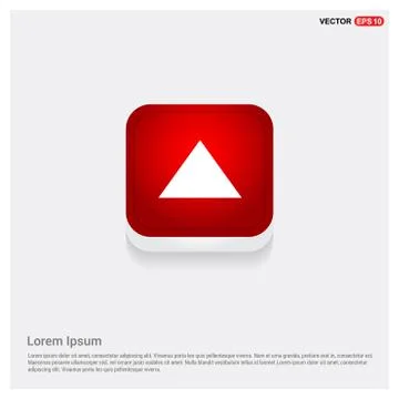 Upper Arrow Icon Illustrazione stock