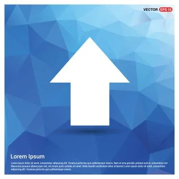 Upper Arrow Icon イラスト素材