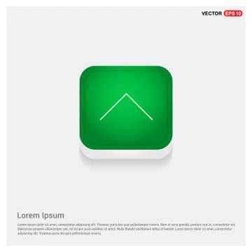 Upper Arrow Icon 스톡 일러스트