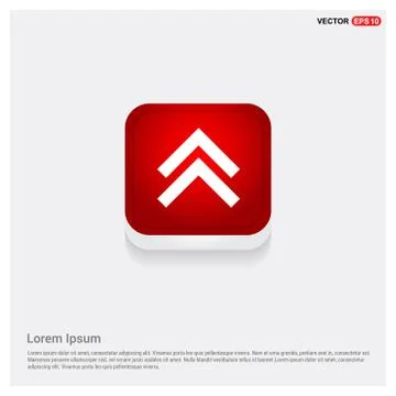 Upper Arrow Icon 스톡 일러스트
