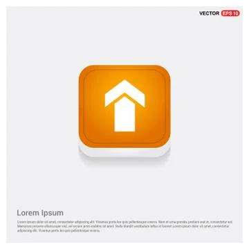 Upper Arrow Icon Illustrazione stock