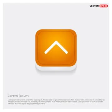 Upper Arrow Icon Illustrazione stock
