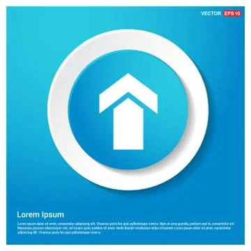 Upper Arrow Icon 스톡 일러스트
