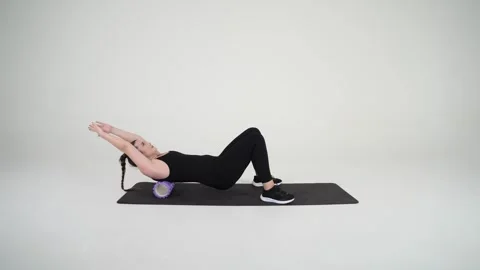 Upper Back Roll Stock Footage 314192587