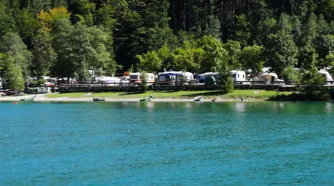 Upper bavaria, walchensee Stock Footage 32716133