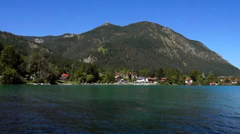 Upper bavaria, walchensee Stock Footage 32716235