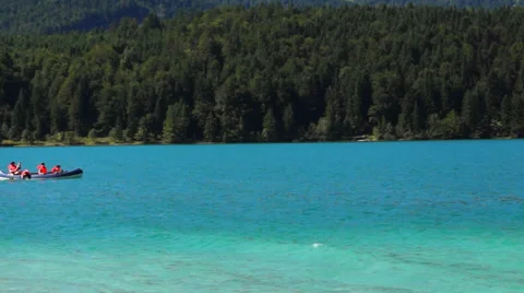 Upper bavaria, walchensee Stock Footage 32716484