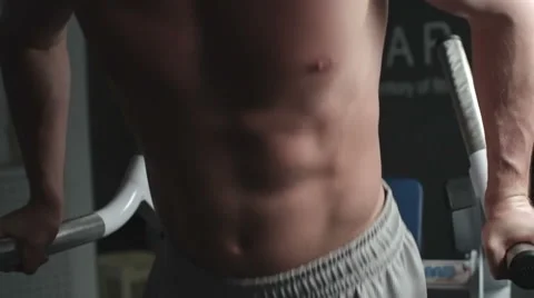 Upper-Body Training Stockbeeldmateriaal 64970193