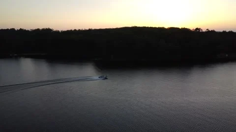 Upper Buckatabon Lake Stock Footage 242406541