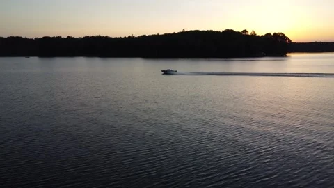 Upper Buckatabon Lake Stock Footage 242408804