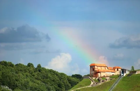 Upper castle in Vilnius, Lithuania Stock-Fotos