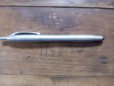 Upper closeup pic of pen Foto stock