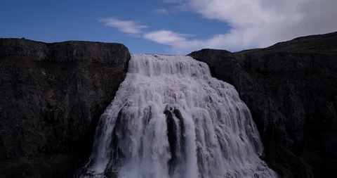 Upper Dynjandi waterfall Stock Footage 101771191
