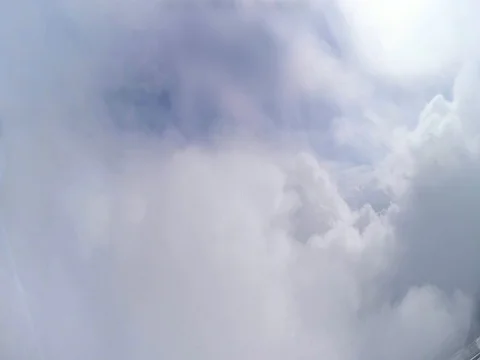 The upper edge of the clouds Stock Footage 73995322