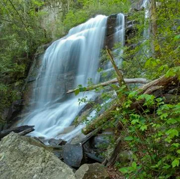 Upper falls creek falls 스톡 사진