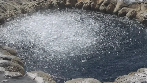 Upper Geyser Basin Video stock 115786736