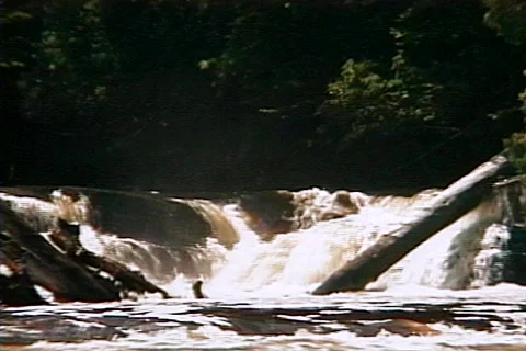 Upper Michigan's Presque Isle Stock Footage 328538