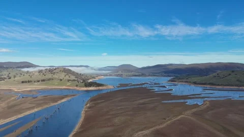 Upper Murray River Farmland-12 Vídeos de archivo 341658924