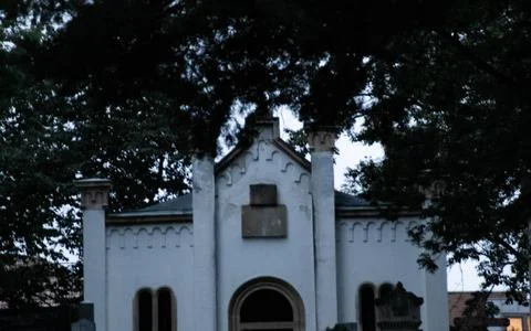 Upper part of a crypt Stock Photos