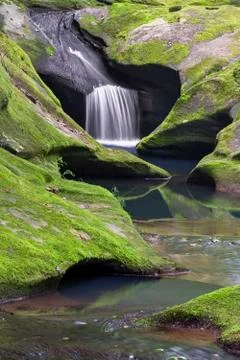 Upper Robison Falls Stock Photos