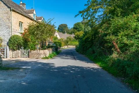 Upper Slaughter, UK Stock Photos