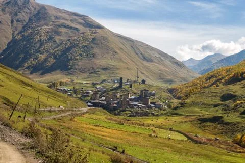 Upper Svaneti, Georgia Stock Photos