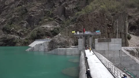Upper Tamakoshi Hydropower | Nepal | Hydropower 스톡 동영상 156744981