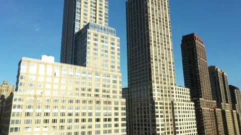 Upper West Side Apartment Buildings  Manhattan, New York USA Summer 2022 Stock Footage 157951745