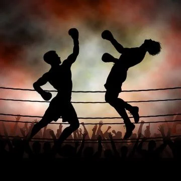 Uppercut Stock-Illustration