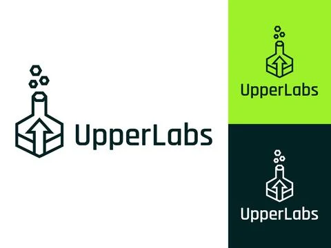 UpperLabs Logo Stock Illustration