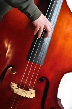 Upright bass Stock Photos