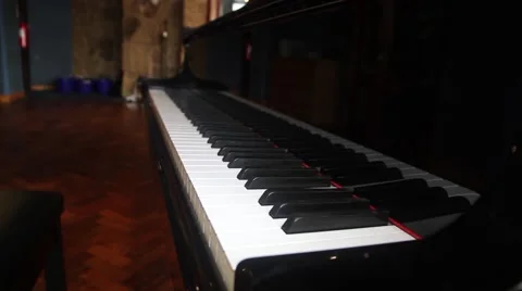 Upright Piano Handheld Stock-Footage 50241967