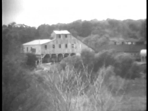 An uprising of armed miners await the arrival of the armed forces, in Canton, Stock Footage