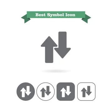 Ups and downs Stock-Illustration