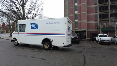 UPS PAN Stock Footage 194835511