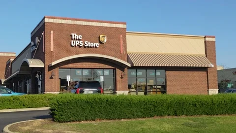 The UPS Store Building Stock Footage 153477971