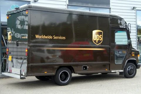 UPS Truck Stock Photos