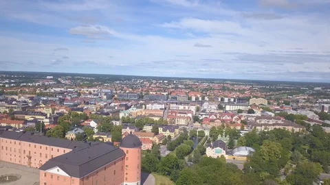 Upsala castle Stock Footage 115461305
