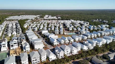 Upscale Construction Development of Luxu... | Stock Video | Pond5