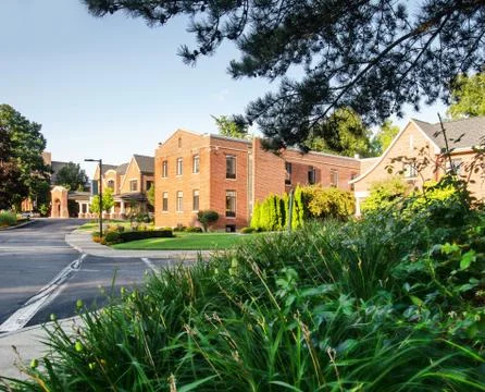 Upscale living facility Stock Photos