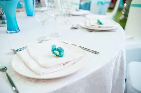 Upscale tableware Stock-Fotos